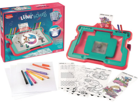 Maped Creativ Machine à dessiner lumineuse LUMI BOARD SIRENE