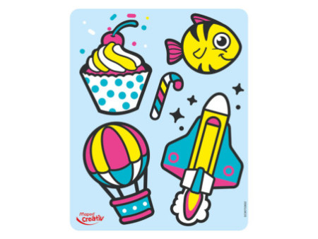 Maped Creativ Set de stickers pour fenêtre WINDOWS STICKERS