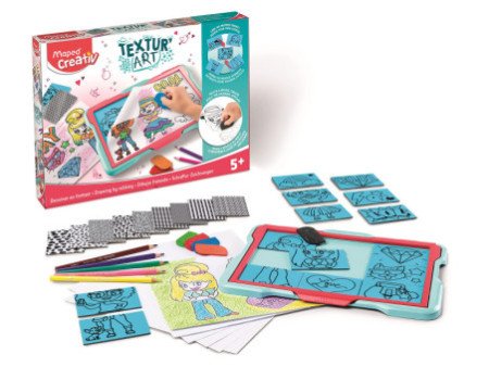 Maped Creativ Plateau de dessin TEXTUR'ART FASHION