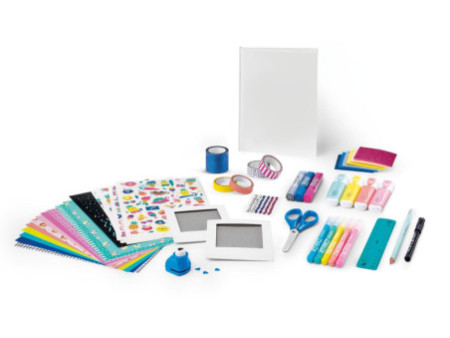 Maped Creativ Coffret Scrapbooking, 50 pièces, blanc