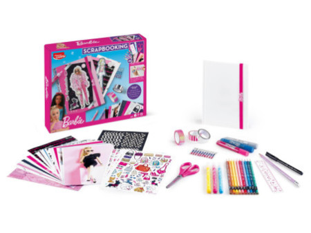 Maped Creativ Coffret Scrapbooking Barbie, 55 pièces