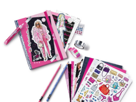 Maped Creativ Coffret Scrapbooking Barbie, 55 pièces