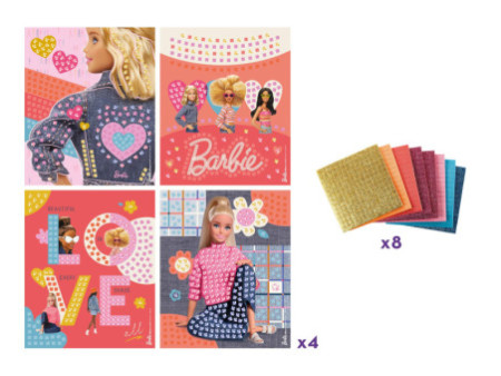 Maped Creativ Mosaïque en mousse PHOTO MOSAICS Barbie