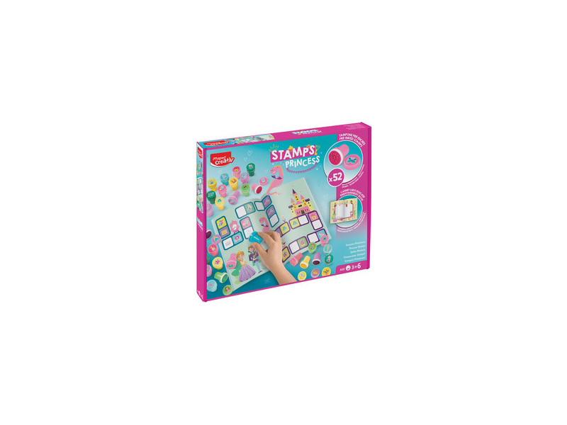 Maped Creativ Coffret 52 tampons 'Princesses'