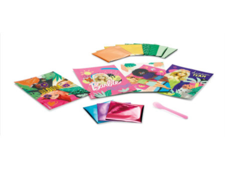 Maped Creativ Kit créatif FOIL ART Barbie, 18 pièces