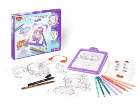 Maped Creativ Tablette lumineuse à dessiner AVATAR MANGA