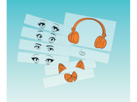 Maped Creativ Tablette lumineuse à dessiner AVATAR MANGA