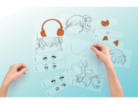 Maped Creativ Tablette lumineuse à dessiner AVATAR MANGA