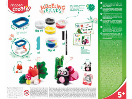 Maped Creativ Kit de modelage MODELING FRIENDS 'CUTE'