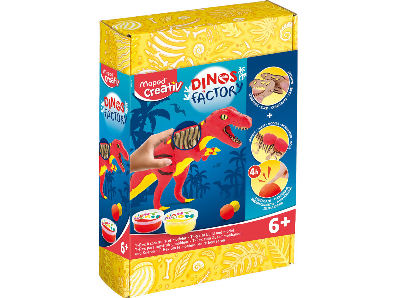 Maped Creativ Kit de modelage DINOS FACTORY - T-REX