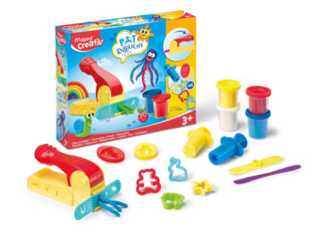Maped Creativ Kit de pâte à modeler, presse & accessoires
