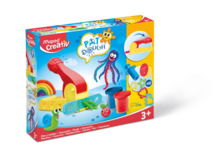 Maped Creativ Kit de pâte à modeler, presse & accessoires