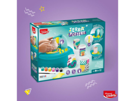 Maped Creativ Kit de poterie TERRA POTTERY