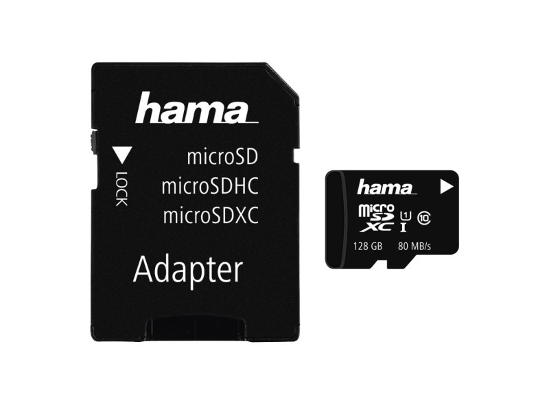 hama Carte mémoire Micro SecureDigital DHC, cl. 10, 128 GB
