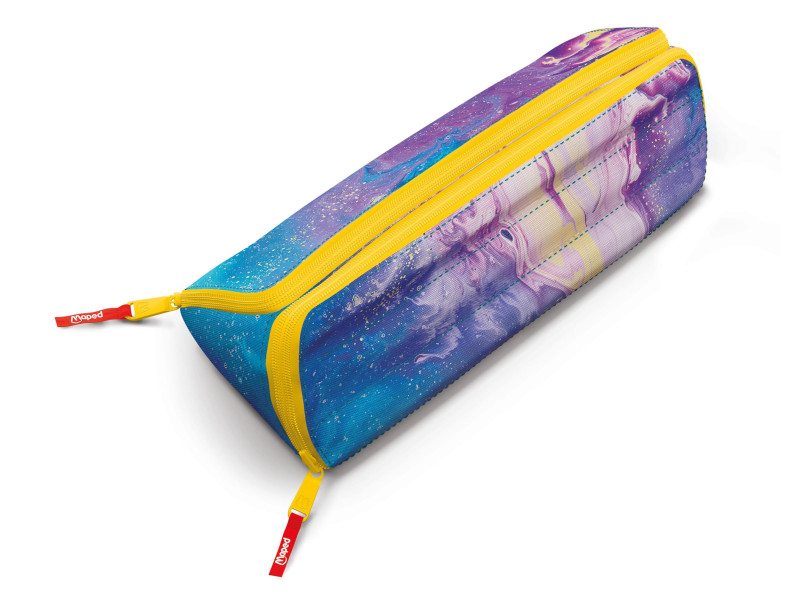 Maped Trousse double XXL FANCY 'ROSA MARMOR'