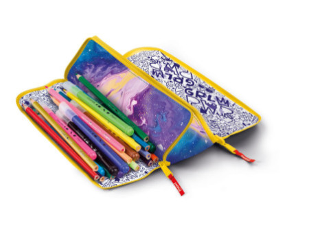 Maped Trousse double XXL FANCY 'ROSA MARMOR'