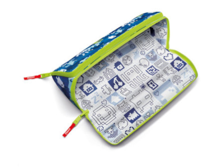 Maped Trousse double XXL FANCY 'BLUE PIXEL'
