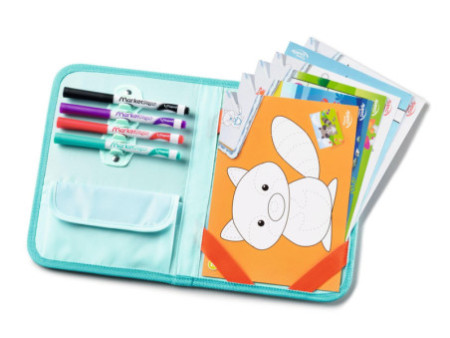 Maped Creativ Kit de dessin voyage TRAVEL BOARD, 19 pièces