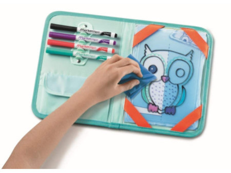 Maped Creativ Kit de dessin voyage TRAVEL BOARD, 19 pièces