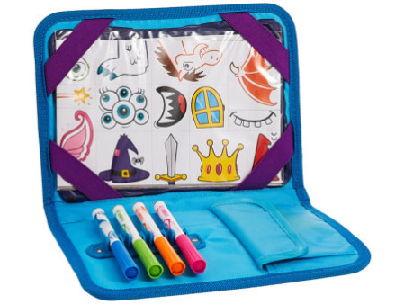 Maped Creativ Kit de dessin voyage TRAVEL BOARD, 21 pièces