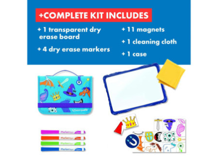 Maped Creativ Kit de dessin voyage TRAVEL BOARD, 21 pièces