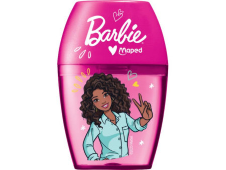 Maped Kit d'écriture Barbie, 4 pièces, sur carte blister