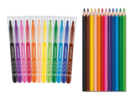 Maped Trousse à colorier avec feutres & crayons de couleur