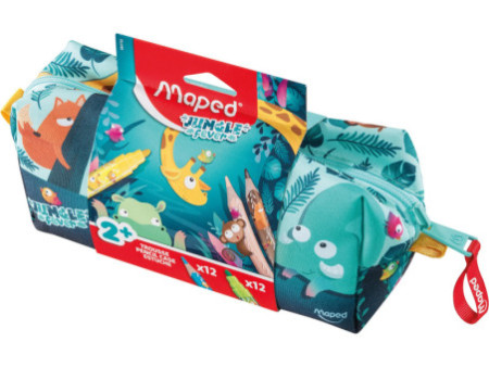 Maped Trousse JUNGLE fever, garni, 24 articles