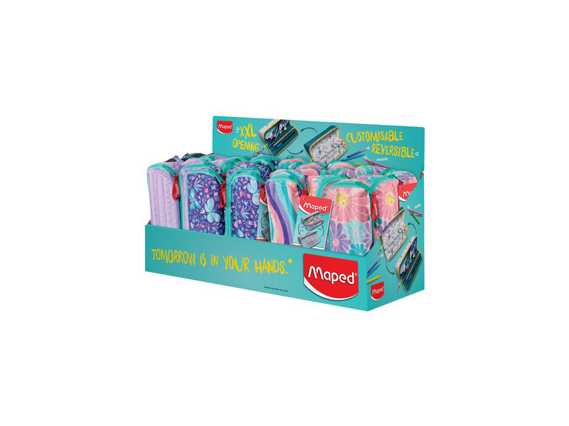 Maped Trousse XXL, présentoir de 24