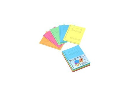 EXACOMPTA Chemises à rabats SUPER 250, A4, bleu clair