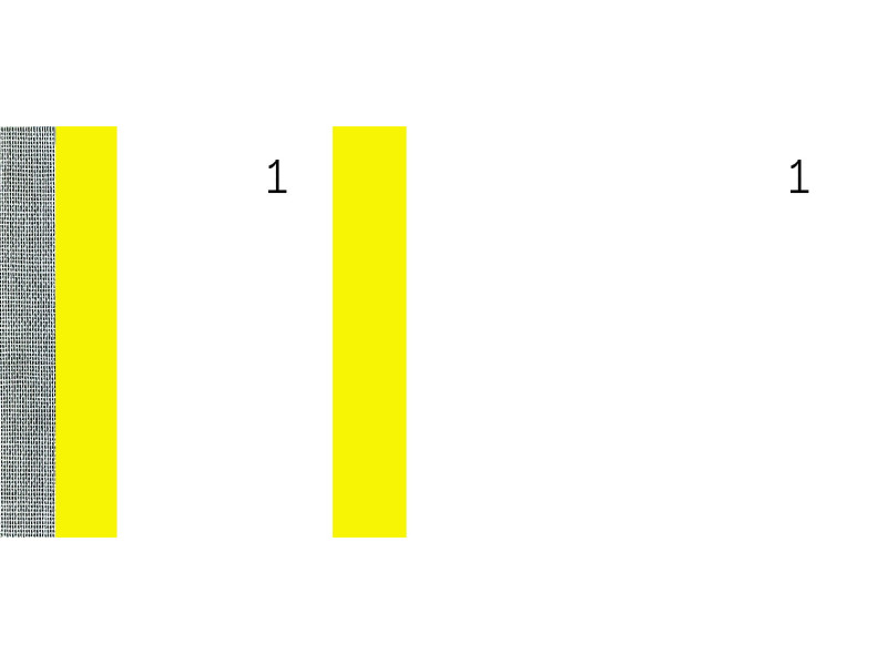 ELVE Bloc vendeur, dimensions: (L)135 x (H)60 mm, jaune