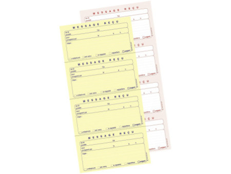 ELVE Carnet de messages reçus, 120 messages repositionnables