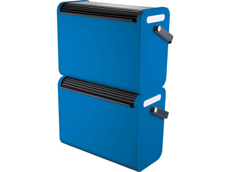 helit Boîte pour dossiers suspendus 'the mobil box', bleu