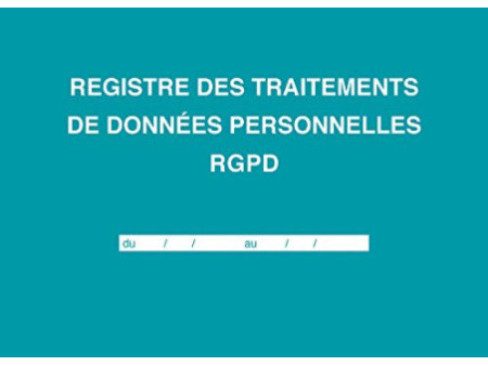 ELVE Registre 'Traitements de données personnelles RGPD'