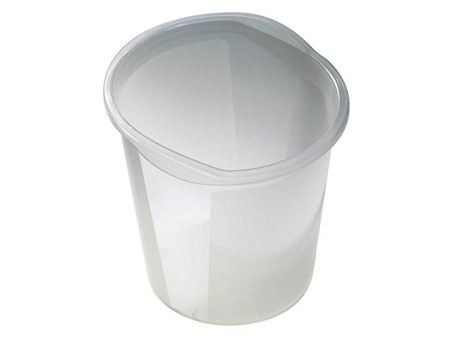 helit Corbeille à papier 'the joy', PP, 13 litres, blanc
