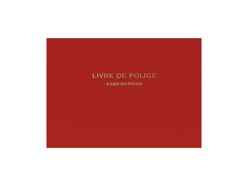 ELVE Registre 'Livre de police pour bijoutiers', 200 pages