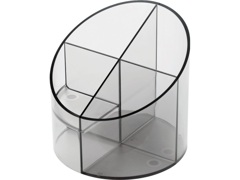 helit Pot multifonction 'the cross', 4 compartiments, gris