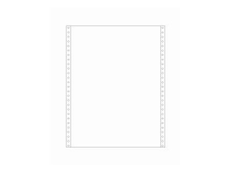 ELVE Papier listing en continu, 380 mm x 12' (30,50 cm)