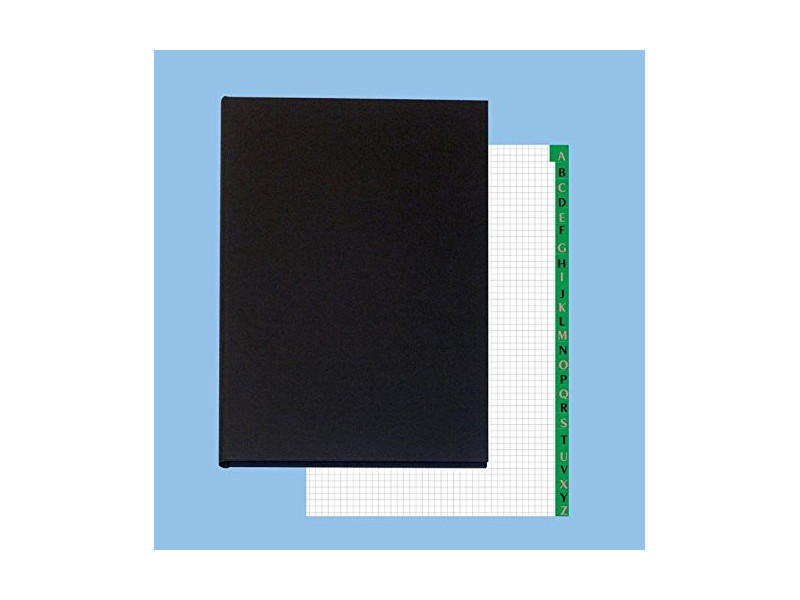 ELVE Registre répertoire, 360 x 230 mm, noir