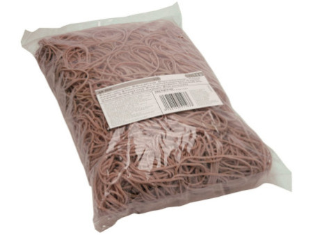 Maped Bracelets caoutchouc en sachet, naturel, 50 mm