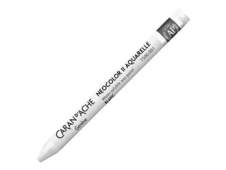 CARAN D'ACHE Pastel à la cire aquarellable NEOCOLOR II,blanc