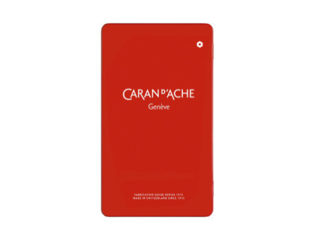 CARAN D'ACHE Crayons de couleur PABLO, étui métal de 12