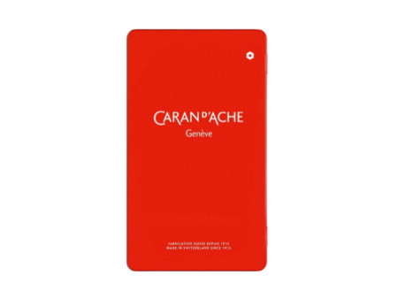 CARAN D'ACHE Crayons de couleur PABLO, étui métal de 12