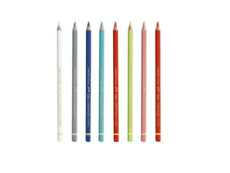 CARAN D'ACHE Crayons de couleur PABLO, étui métal de 12