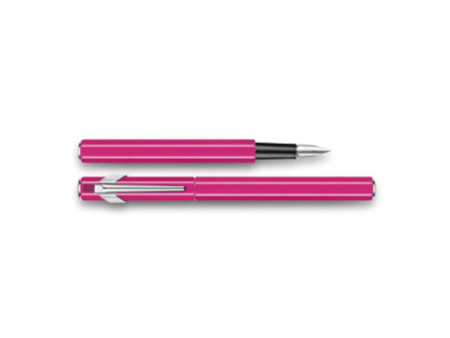 CARAN D'ACHE Stylo plume 849 FLUO LINE, rose