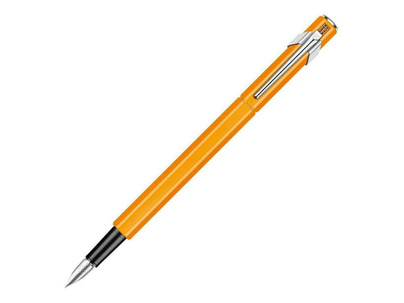 CARAN D'ACHE Stylo plume 849 FLUO LINE, orange