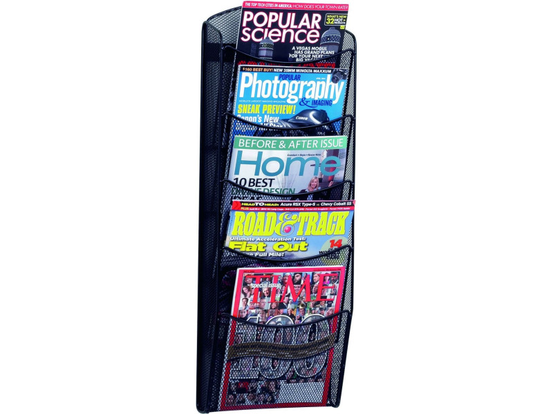 helit Porte-brochures mural 'the news network', noir