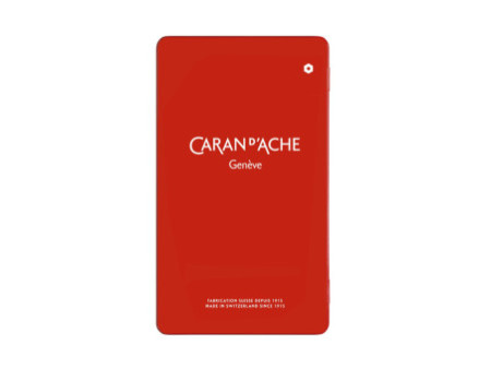 CARAN D'ACHE Crayons de couleur SUPRACOLOR, étui métal de 12