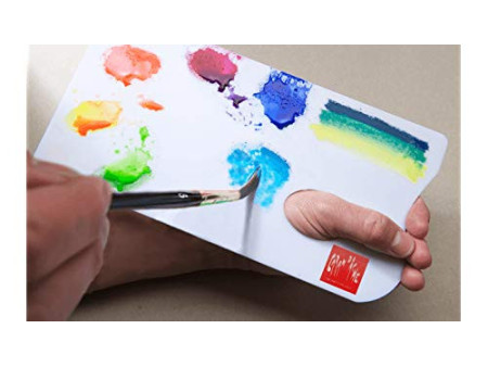 CARAN D'ACHE Palette Aquarelle, en Plexiglas, blanc