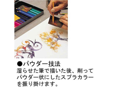 CARAN D'ACHE Crayons de couleur SUPRACOLOR, coffret de 80
